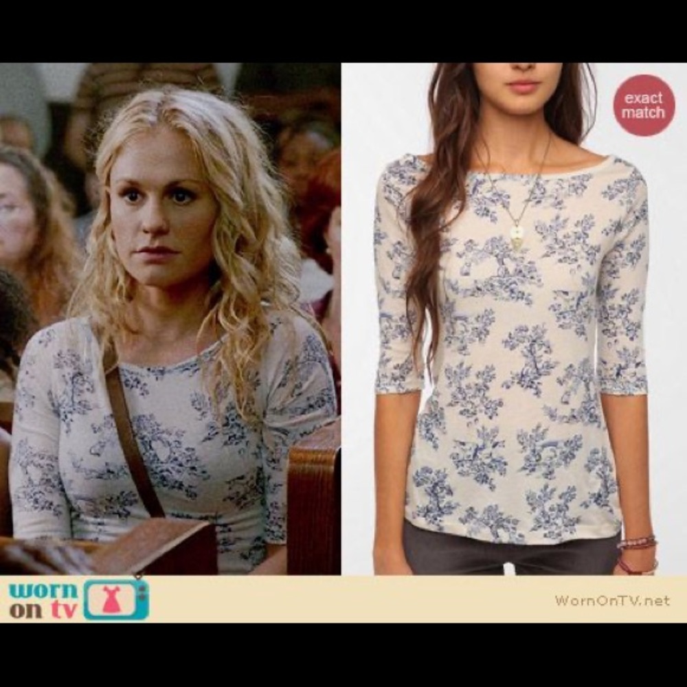 SOOKIE STACKHOUSE BDG Boat Neck 3/4 Sleeve Shirt